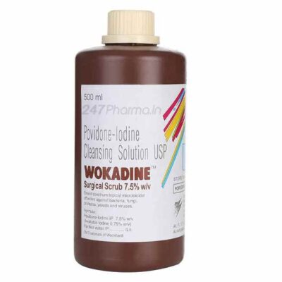 wokadine scrub 7.5%